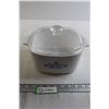 Image 1 : Corningware Blue Cornflower Casserole & Lid - A-3 B, 3L