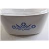 Image 2 : Corningware Blue Cornflower Casserole & Lid - A-3 B, 3L
