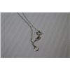 Image 4 : Natural Stone Heart Pendant With Sterling Sliver Chain - 18"