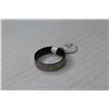 Image 2 : Brushed Titanium Ring - Size 9