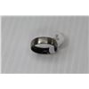 Image 3 : Brushed Titanium Ring - Size 9