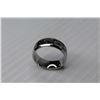 Image 4 : Stainless Steel Chain Link Detail Ring - Size 8