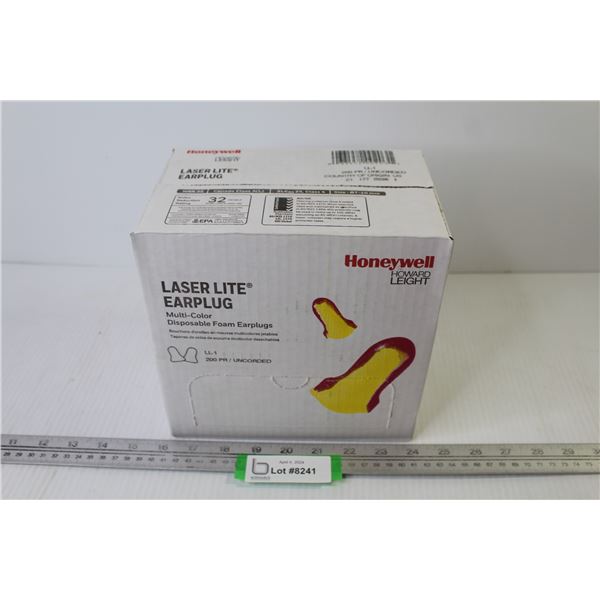 Box of Honeywell LaserLight Ear Plugs - 200 Pair