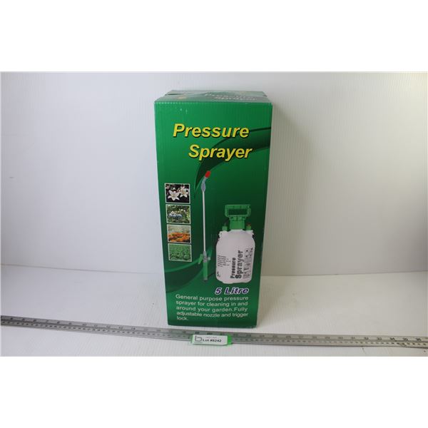 5 Litre Pressure Sprayer - New In Box