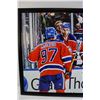Image 2 : Framed and Signed McDavid #97 and #44, #93, and #27 in Box Canvas Print with Certificate of Authenti