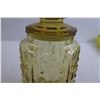 Image 3 : 1970s Yellow Glass Biscuit Barrel