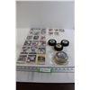 Image 1 : (23) Hockey Cards, (3) Hockey Pucks, Hockey Coasters