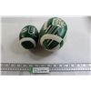 Image 1 : (2) Saskatchewan Roughriders Footballs