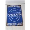 Image 2 : (2) Metal Advertising Signs - Texaco & Volvo