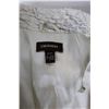 Image 4 : Danier White Leather Coat, Marked, Size XS