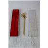 Image 2 : Alamo Letter Opener In Case, Arlington Hotel Letter Opener