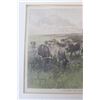 Image 4 : Print - "A Mennonite Girl Herding Cattle" - W.T Smedley