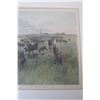Image 5 : Print - "A Mennonite Girl Herding Cattle" - W.T Smedley