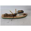 Image 5 : Wooden Fishing Boat Replica - Jonathan Law, Kennebunkport