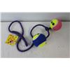 Image 2 : 2 Ball Dog Toy, (2) Pick-Up Bag Dispensers, Rubber Gloves