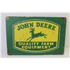 Image 2 : Mack Trucks Tin Sign - John Deere Tin Sign (both 12" x 8")