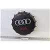 Image 1 : 8 3/4" Audi Bottle Cap Sign