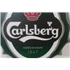 Image 2 : 8 3/4" Carlsberg Bottle cap Sign