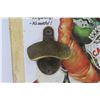 Image 3 : Canada Dry Metal Sign w/Bottle Opener - Mounted on Wood (13 1/2" x 9 1/2")