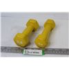 Image 1 : (2) 2 Lb. Rubber Coated Hand Weights