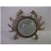 Image 2 : Silver Crab Shaped Magnifying Glass and Travel Clock