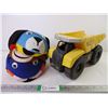 Image 1 : Toy Truck and (5) Children's Hats