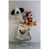 Image 1 : Snoopy Build a Bear - Dances, Mickey Plush, Minions Bag