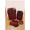 Image 1 : *4-Pc Red Eddie Bauer Luggage Set