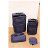Image 1 : *4-Pc Blue Eddie Bauer Luggage Set