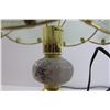 Image 3 : (2) Glass Shaded Lamps - Untested