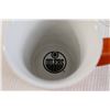 Image 4 : (4) Coloured Wine Glasses, Edmonton Oilers Mug, Misc