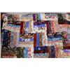 Image 6 : Unfinished Patchwork Quilt 82" W 200" L
