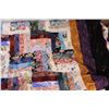 Image 7 : Unfinished Patchwork Quilt 82" W 200" L
