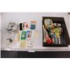 Image 1 : (30+) Misc. Sewing Supplies (Needles, Glue, Buttons, Artists Gouache, etc.)