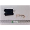Image 1 : Eye Glasses w/Case - Left Eye Prescription, Right Eye No Prescription
