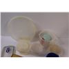 Image 3 : Assorted Plastic Storage Containers of Varying Condition