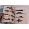 Image 4 : (4) Wood Craving Books - (2) Fish Carving, Animals etc.