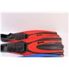 Image 2 : (2pr) Swim Flippers - Mares Brand SuperChannel & Plana AvantiHP (One is Cracked), Size 40-41 or 6.5-