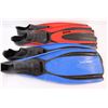 Image 3 : (2pr) Swim Flippers - Mares Brand SuperChannel & Plana AvantiHP (One is Cracked), Size 40-41 or 6.5-