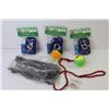Image 6 : (3) Pet Lover Pick Up Bags (NIB) - Pet Pull Toy - Rubber Gloves