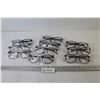 Image 1 : (10) Pair of Reading Glasses (unknown prescription)