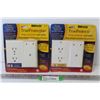 Image 1 : (2) Woods - Surge Protector Wall Plates (NIB)