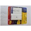 Image 2 : (2) Woods TrueProtection Surge Protector Wall Plates - New