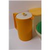 Image 2 : Vintage Tupperware - Mixing Bowls, Strainer, Juice Pitcher, Storge Container etc.