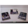 Image 1 : (2) DC Comics "The Joker" and "Batman" 75 Years Hardcover Comics & Rough Justice Soft Cover Sketches