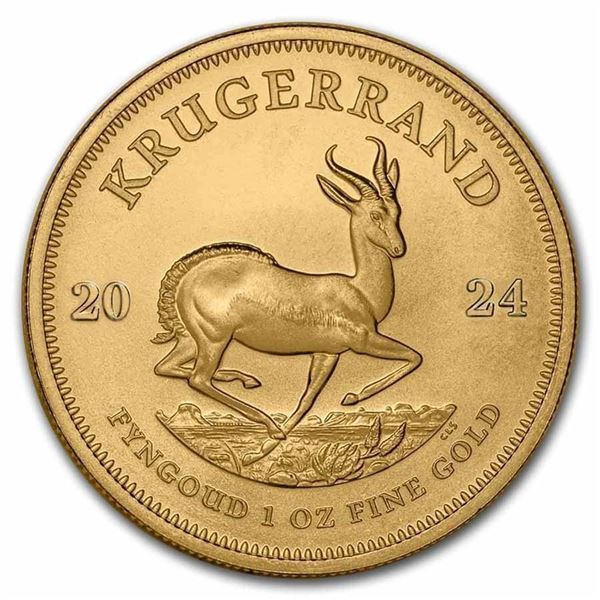 South Africa 1 oz Gold Krugerrand BU (Date may Vary)