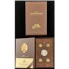 Image 1 : 2009 US Mint Lincoln 5 Coin and Chronicles Set With COA Silver Dollar