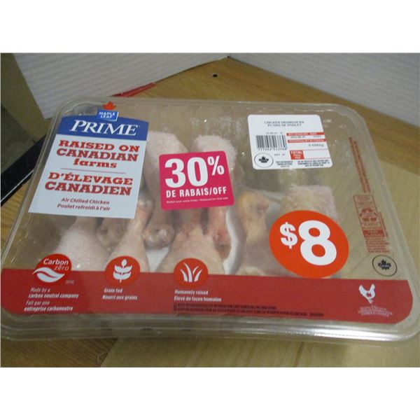 SHELF PULLS (AS IS):  CHICKEN DRUMSTICKS (APPROX. 0.694 KG)
