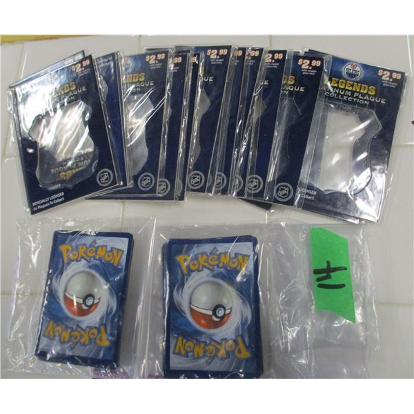 COLLECTIBLE:  LEGEND & POKEMON CARDS