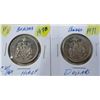 Image 1 : 1970 - 1971 CANADA CH/BU HALF DOLLARS